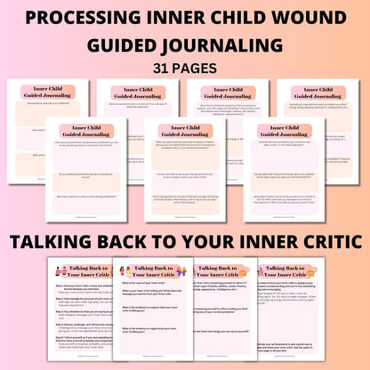 Heal Your Inner Child Workbook Bundle