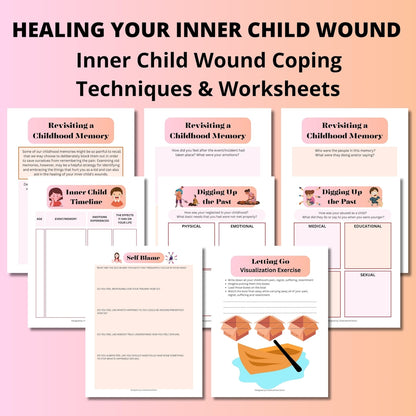 Heal Your Inner Child Workbook Bundle