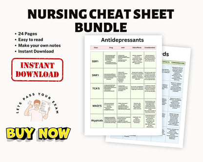 Complete Nursing Cheat Sheet