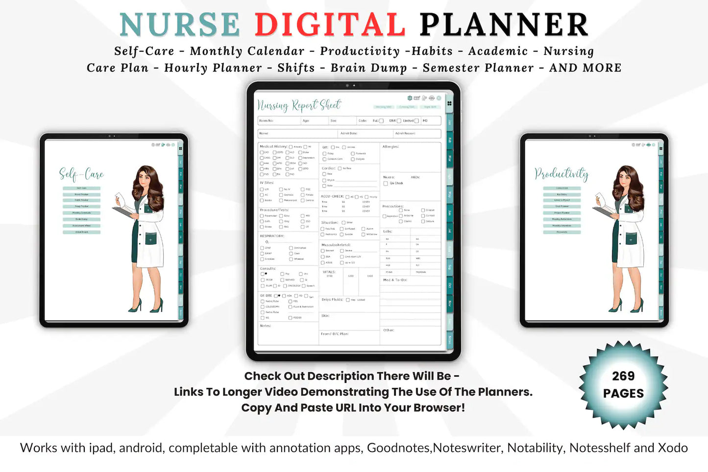 Nursing Digital Planner