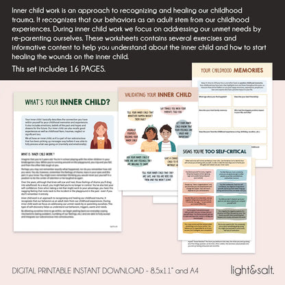 Inner Child Worksheets