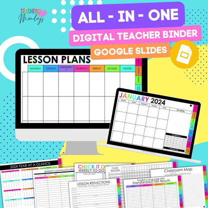 All-in-One Digital Teacher Binder