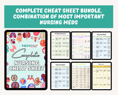 Complete Nursing Cheat Sheet